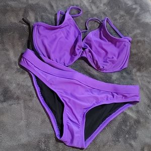 Womens Sporti Bikini top DD bottoms LG